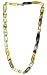 Fluorite Gemstone Beaded Necklace 17 inches (fluorite002a)