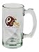 Washington Redskins Beer Mug: 13oz Glass Sports Tankard