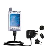 International Wall / AC Charger for the T-Mobile iPAQ h6315 - Gomadic Brand w/ TipExchange Technology