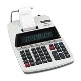 MP49D Desktop Calculator, 14-Digit Fluorescent, Two-Color Printing, Black/Red
