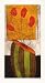 Cabral - Les Fleurs Ephemal1 by Mark Cabral. ART PRINT Canvas Rolled.. 11.00 inches w...
