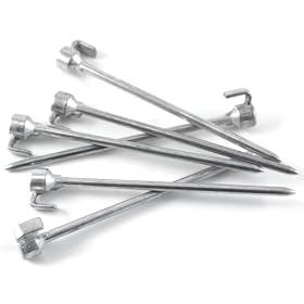 Aluminum Baking Potato Nails, Set of 6 by CentralChef