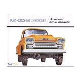 1958 CHEVROLET 4-WHEEL DRIVE TRUCK Sales Brochure Book by Chevrolet