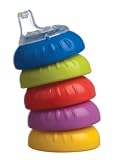 Nûby 896 Ersatzdeckel für Easy Grip Becher und Weithalsflaschen, 1 Stück, Farbe nicht frei wählbar