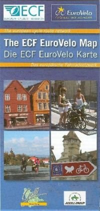 City Travel Guides Discounted  Books : EuroVelo Map ECF / The european cycle route networ