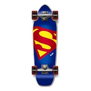 S Cresst Superman & Tiedye Graphic Complete Longboard- Mini Cruiser- Banana Cruiser 27