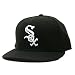 Chicago Whitesox NEW ERA Fitted Baseball Hat- Black