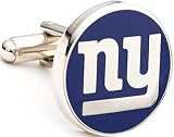 Cufflinks Inc Men's New York Giants Cufflinks Blue/Silver