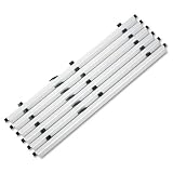 419bf9med0L. SL160  Safco : Sheet File Hanging Clamps, Aluminum with Plastic Caps, 36, Black, Carton of Six  :  Sold as 2 Packs of   6   /   Total of 12 Each