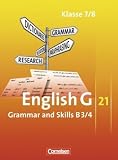 Produkt-Bild: English G 21 - Ausgabe B: Band 3/4: 7./8. Schuljahr - Grammar and Skills