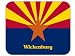 US State Flag - Wickenburg, Arizona (AZ)  Mouse Pad