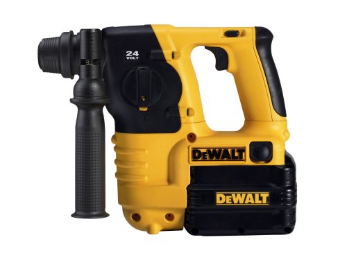 Dewalt DC223KC 24 Volt SDS Hammer Drill with 3 Ni-Cad Batteries 2.0 Ampere-Hours