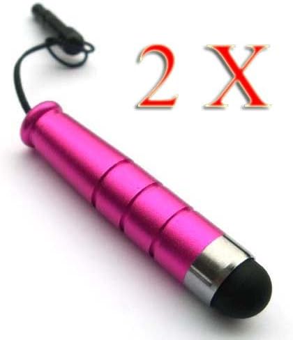 Hi-Tech Dealz® 2 Pack of Stylus (Pink) Universal 3.5mm plug ATTACHABLE Mini Touch Screen Stylus Pen for Tablet PC / Cell Phone / MP4 : LG Ally, LG Arena GT950, LG Arena KM900, LG Axis AS740, LG Bliss, LG Chocolate Touch X8575, LG Dare, LG EnV Touch VX11000, LG Esteem, LG eXpo, LG G2x, LG Genesis, LG Lotus Elite, LG LX290, LG Marquee, LG Mystique, LG Neon, LG Nitro HD P930, LG Optimus, LG Optimus, 3D, LG Optimus 7, LG Optimus M, LG Optimus One P500, LG Optimus S, LG Optimus T, LG Optimus U US670, LG Optimus V VM670, LG Prime, LG Quantum, LG Revolution 4G, LG Rumor, LG Rumor 2, LG Rumor Touch, LG Sentio, LG Spectrum, LG Thrill 4G, LG Tritan AX840, LG Versa, LG VX9600, LG Vortex, LG Vu, LG Vu Plus, LG Xenon GR500 - Hi-Tech Dealz®