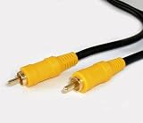 6FT Composite Video Cable 1-RCA M/M, A/V Cable