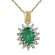 smaragd collier