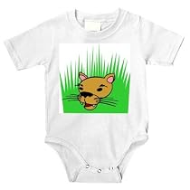 Onesie with africa, lion, wildlife, safari, grass