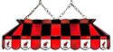 Imperial Miami Heat Licensed 40-Inch Rectangular Stained Glass Billiard Table Light