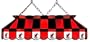 Imperial Miami Heat Licensed 40-Inch Rectangular Stained Glass Billiard Table Light