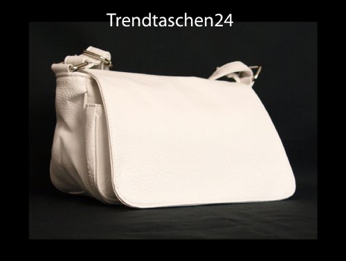 Elegante Handtasche Umh&auml;ngetasche Schultertasche Style by Enrico Benetti Wei&szlig; 44385*Aktuelle Kollektion 2010