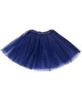Simplicity Women's Classic Elastic, 3-layered Tulle Tutu Skirt