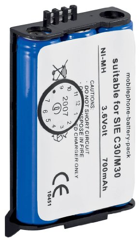 Tecxus 36143 Ersatzakku f&uuml;r Siemens C30/M30 (700mAh) Preisvergleich