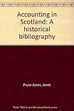 Accounting in Scotland : a historical bibliography