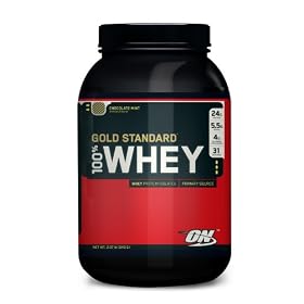 Optimum Nutrition Gold Standard 100% Instantized Natural Whey Protein Powder, Chocolate Mint, 2.07 -Pound Tub