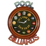 Vintage Wooden Clock - It's Time