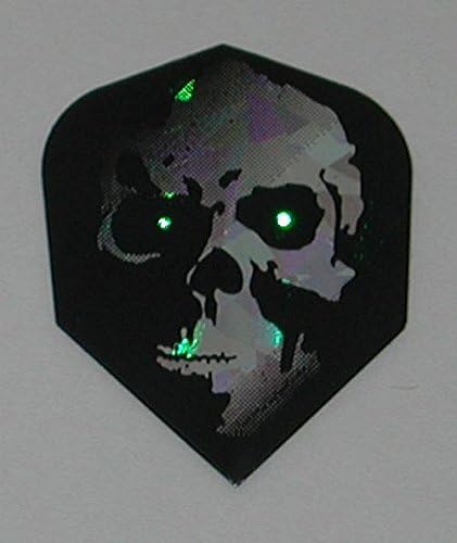 3 sets SKULL Holographic Standard flights