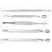 ACEVIVI 100% Surgical Quality Stainless Steel Blackhead Blemish Remover & Acne Pimple Extractors (5 pcs)