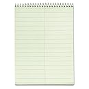 TOPS Spiral Steno Books, 6 x 9 Inches, Pitman Rule, Greentint Paper, 80 Sheets per Book, 12 Books per Pack (8023)