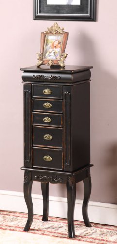 Nathan Direct Morris 5 Drawer Jewelry Armoire