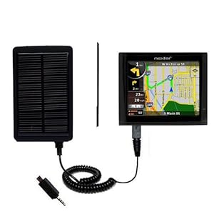 Solar Powered Rechargeable External Battery Pocket Charger for the Nextar ME - uses Gomadic TipExchange Technology Solar Powered Rechargeable External Battery Pocket Charger for the Nextar ME - uses Gomadic TipExchange Technology