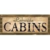 Art 4 Kids "Lakeside Cabins" Mounted Art Print, 20"x08"