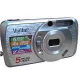 Vivitar Vivicam 5660 Digital Camera - Silver (5MP, 4x Digital Zoom) 2.0'' LCD