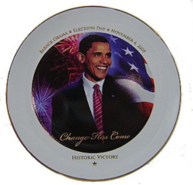 Obama Collectable Plate