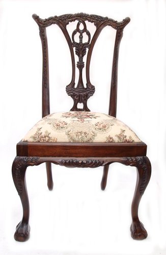 Stuhl Stühle Esszimmer 4 Stühle im Empire Kolonialstil CH-15