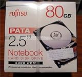 Fujitsu PATA 2.5 Notebook Hard Disk Drive 80GB 5400 RPM