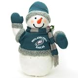 Philadelphia Eagles 16" Fiber Optic Snowman