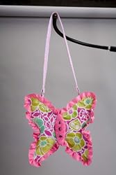 Pink Butterfly Purse Sillo Sassy Pet Sak 10"