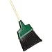 Zephyr 55675 Green+Pro Large Angle Broom with Wood Handle, 13" Head Width, 56" Overall Length, Green (Case of 6)