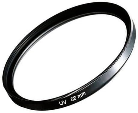 Essential Lens Accessory Kit For Canon EOS, Nikon, Olympus, & Pentax Camera - Includes: 58mm UV Multi Coated Glass Filter + Soft Pop-up Flash Diffuser (3-pack, 3-Color) + 58mm Tulip Flower Lens Hood + 58mm Lens Cap + Lens Cap Keeper + Lens Cleaning Pen + 2 Ultra Fine JB Digital Microfiber Cleaning Cloths