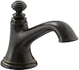 KOHLER K-72759-2BZ Artifacts Bathroom sink spout with Bell design, Less Handles, Oil-Rubbed Bronze