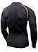TM-T32-BO_Small j-m Tesla Men's Thermal Fleece Coldgear Compression Baselayer Mock Long Sleeve T Shirts T32