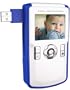 Sharper Image DV110 5 Megapixel CMOS, Interpolation to 12 Megapixels, 2.0-Inch LCD, 8X Digital Zoom Multifunction Camcorder with Batteries Included (Blue)