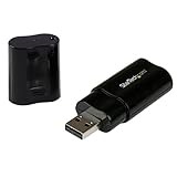 StarTech.com USB Stereo Audio Adapter External Sound Card ICUSBAUDIOB