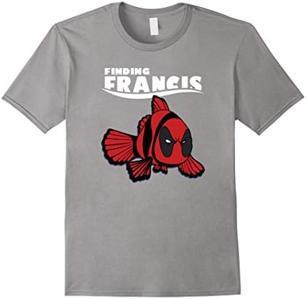 Men's Fin ding Francis T-shirt Gift For Fans XL Slate