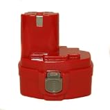 Replacement 14.4V 2000mAh Ni-CD MAKITA Power Tool Battery for MAKITA 1420 1422 192600-1 193985-8 6233DWAE 6333DWAE, 14.4 Volt 2.0AH Ni-CD