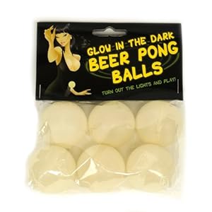 Glow In The Dark Beer Pong Balls