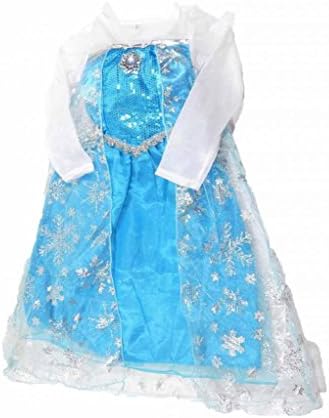 Snuggle Luv Baby Girls Frozen Inspired Dress 6-7 Years Multicoloured
